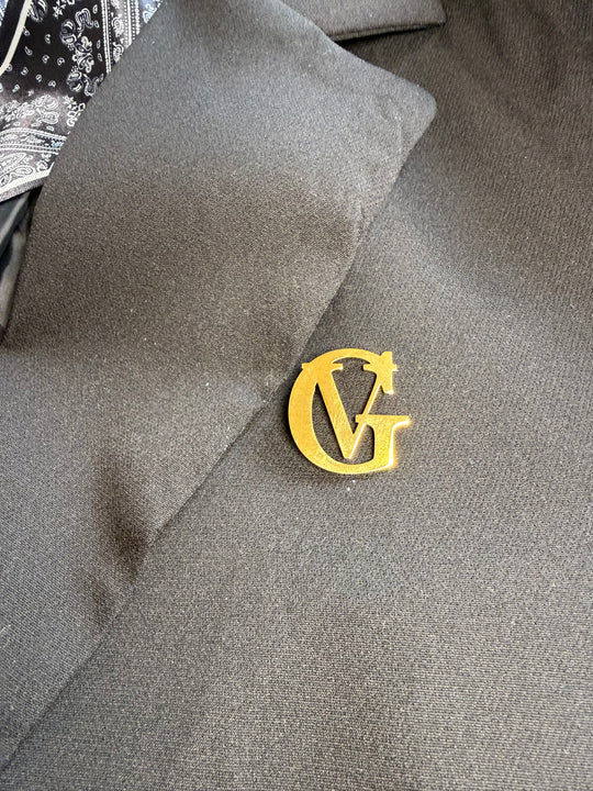 Luxury Brooch Gvipstyle Monogram GV