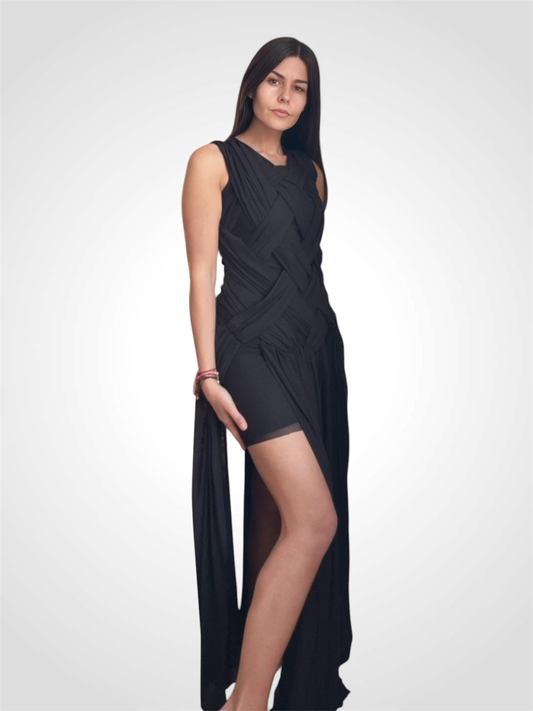Sheer Knit Dress