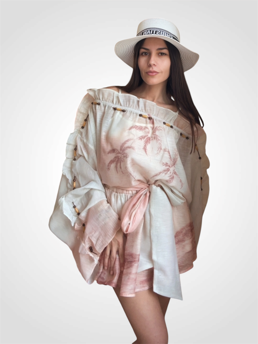 Dress "Soft Tropics"