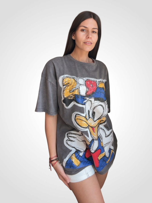 Oversize T-shirt "Paris Duck"