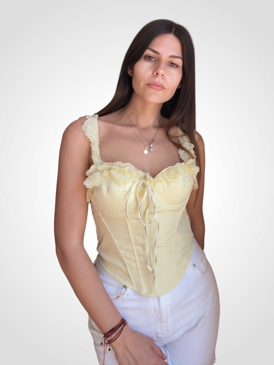Luna Lace Corset Top