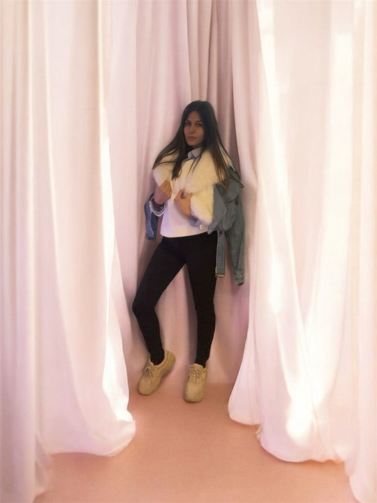 Яке с пухена яка