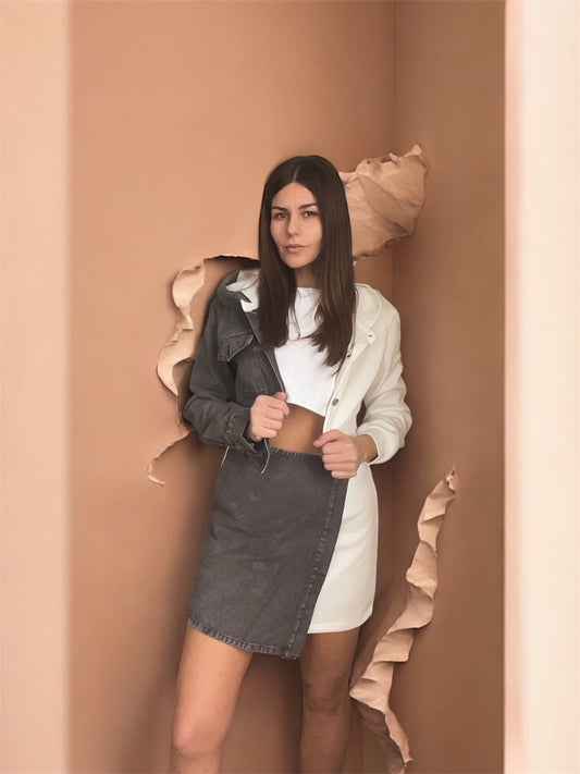 Skirt and Jacket Set