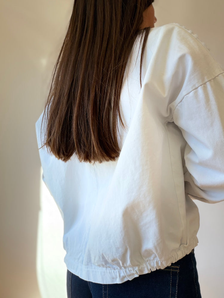 Яке ,,White Bloom Denim''