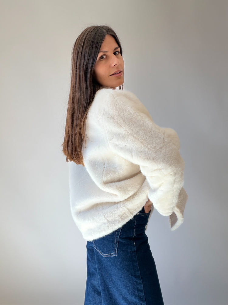 Faux Fur Coat