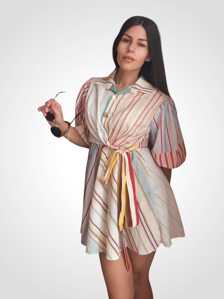 Къса Рокля ,,Candy Stripe''