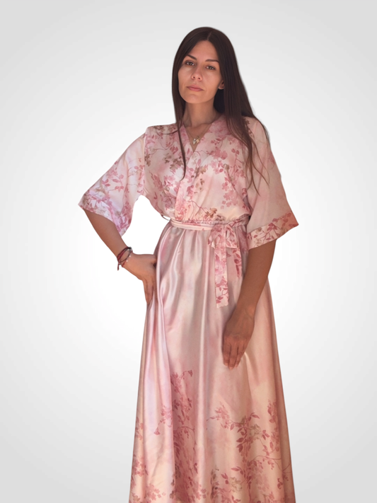 Сатенена Рокля ,,Blossom''