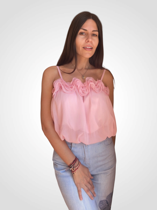Топ ,,Cloudy Ruffles''