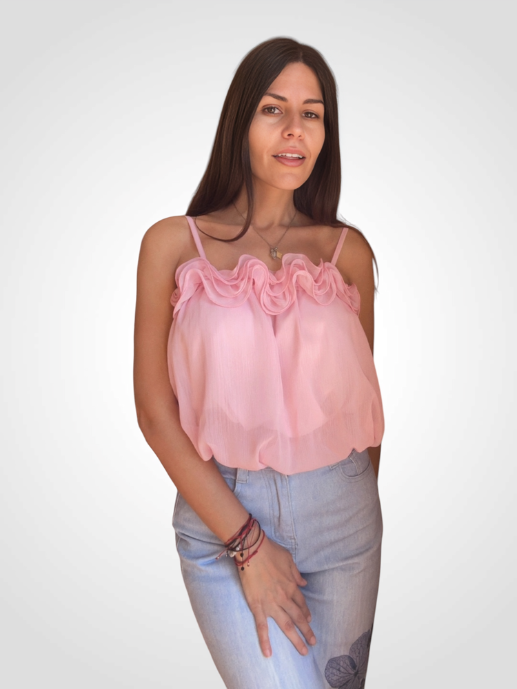 Топ ,,Cloudy Ruffles''