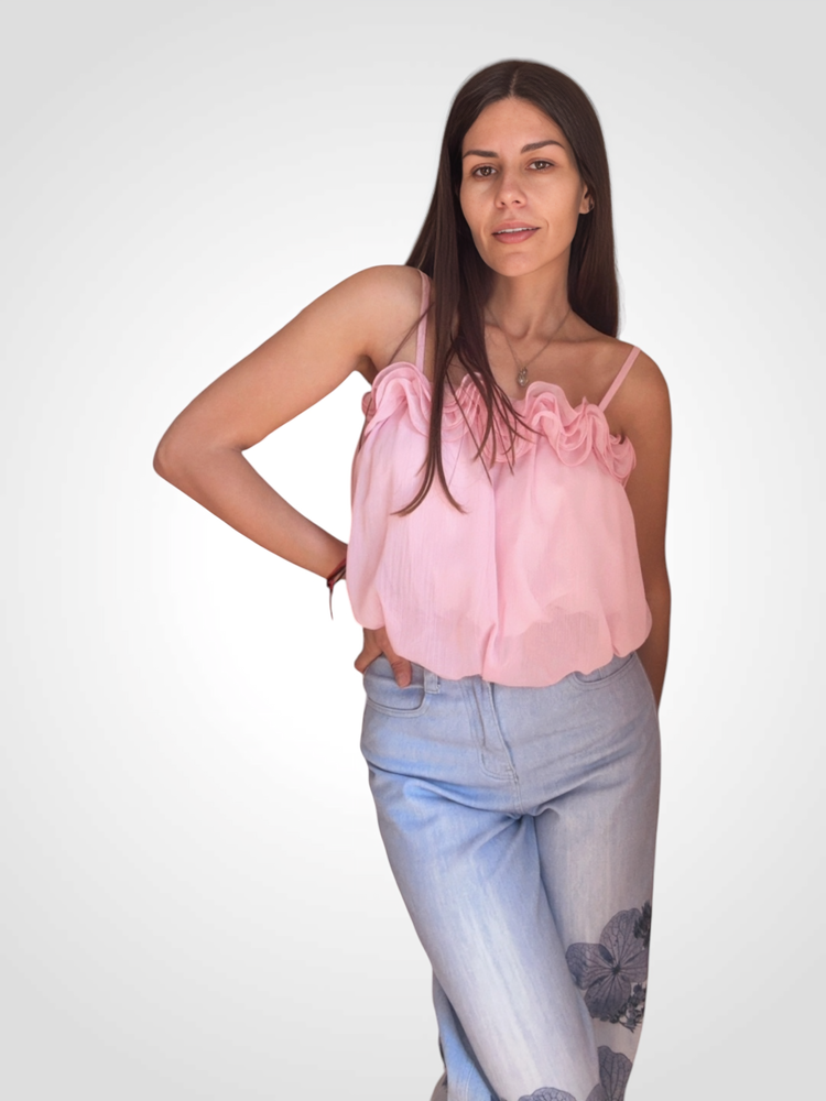 Топ ,,Cloudy Ruffles''