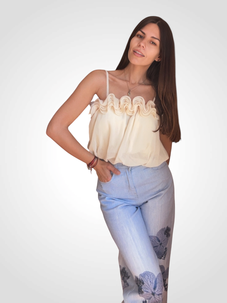 Топ ,,Cloudy Ruffles''