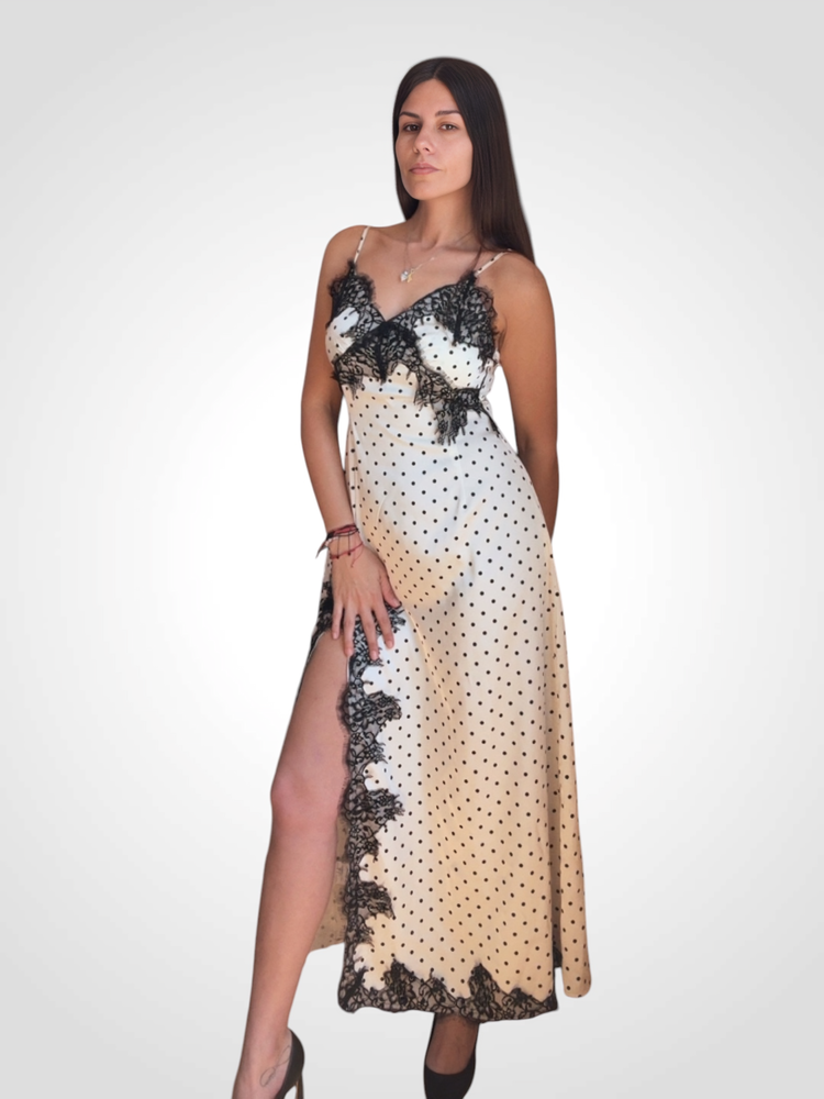 Дълга Рокля ,,Paris Dots Lace''