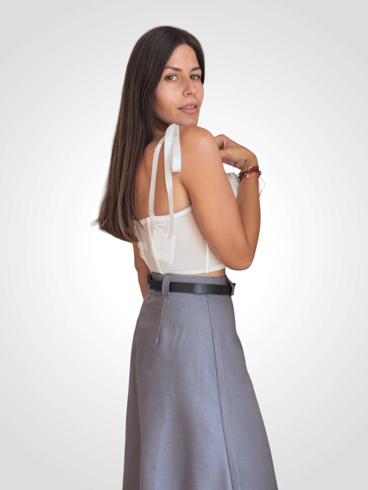 Топ ,,White Blossom Corset''