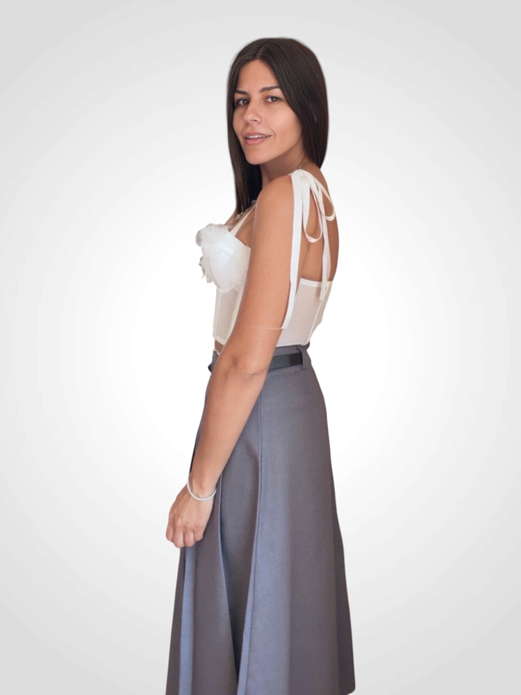 Топ ,,White Blossom Corset''