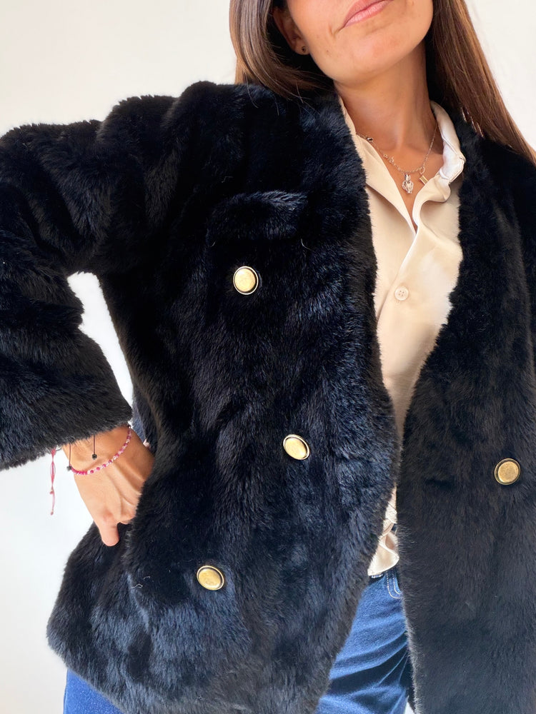 Faux Fur Coat