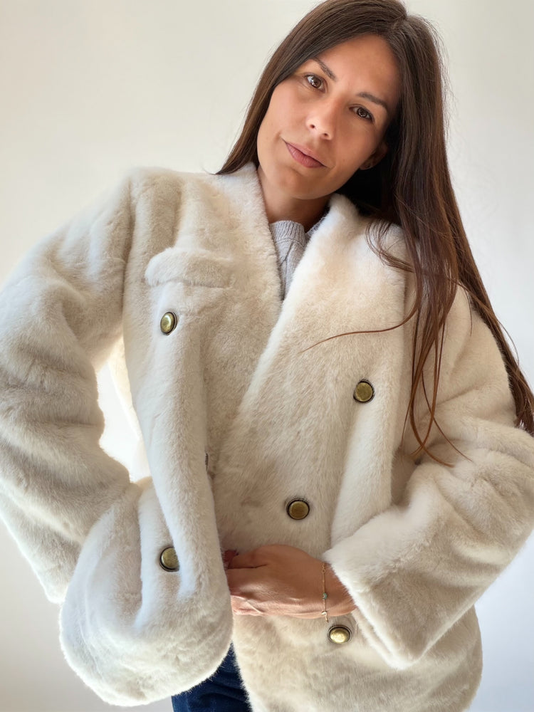 Faux Fur Coat