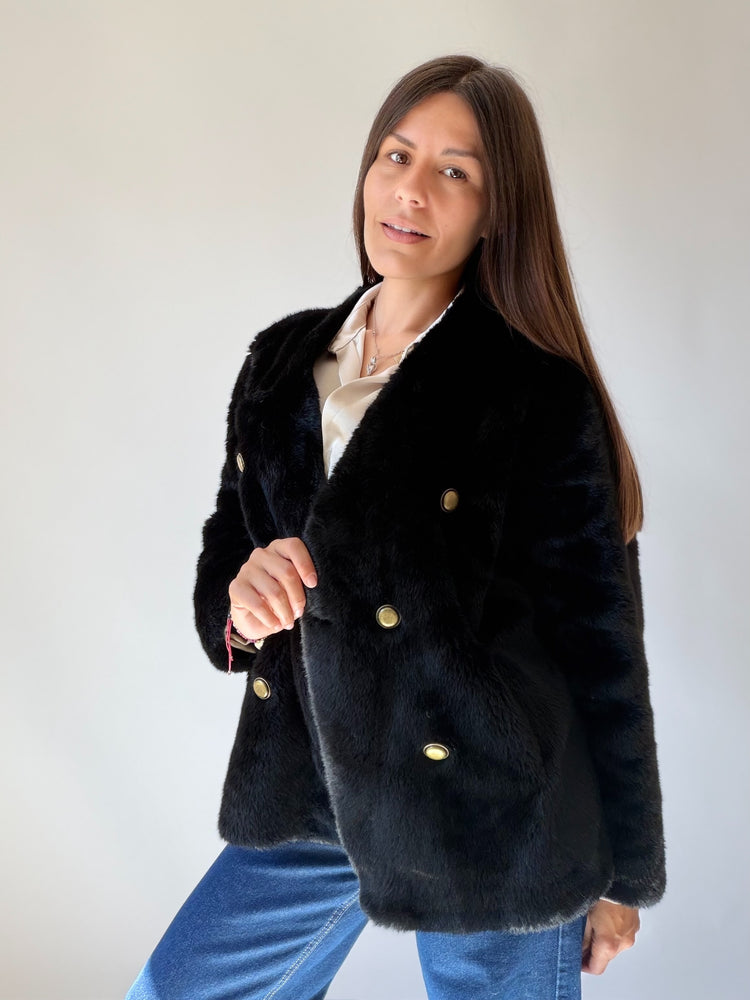 Faux Fur Coat