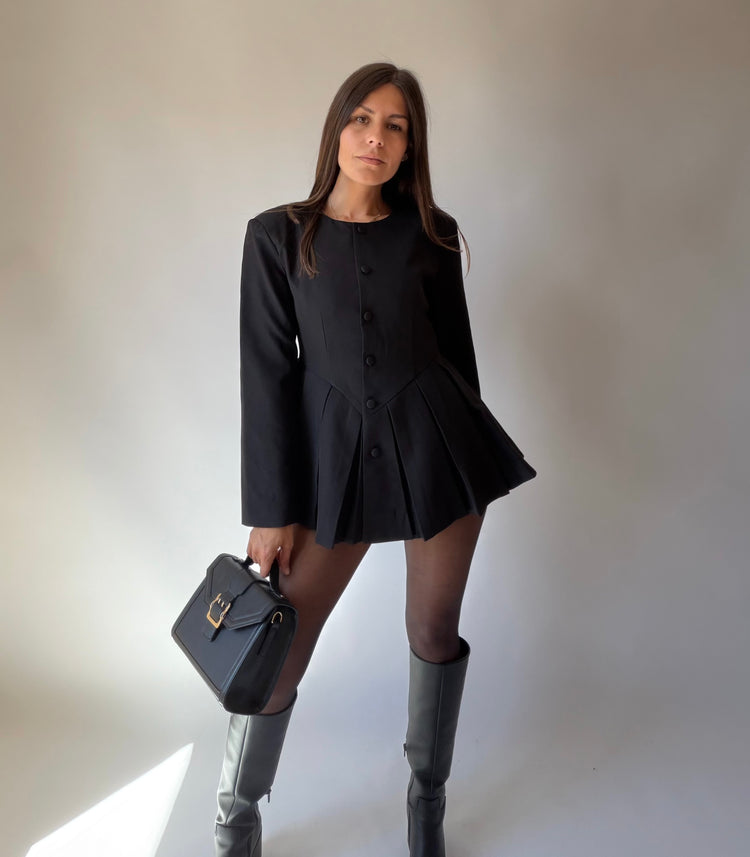 Shorts and blazer set