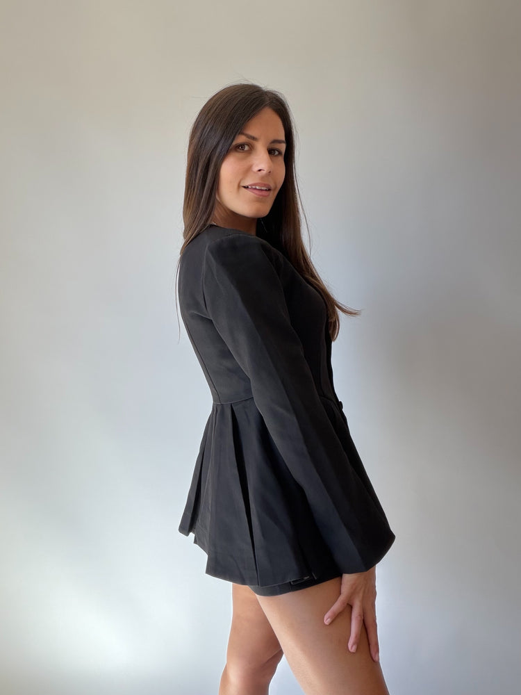 Shorts and blazer set