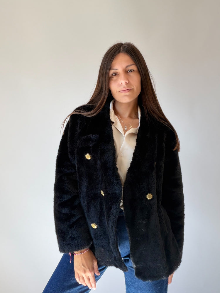 Faux Fur Coat