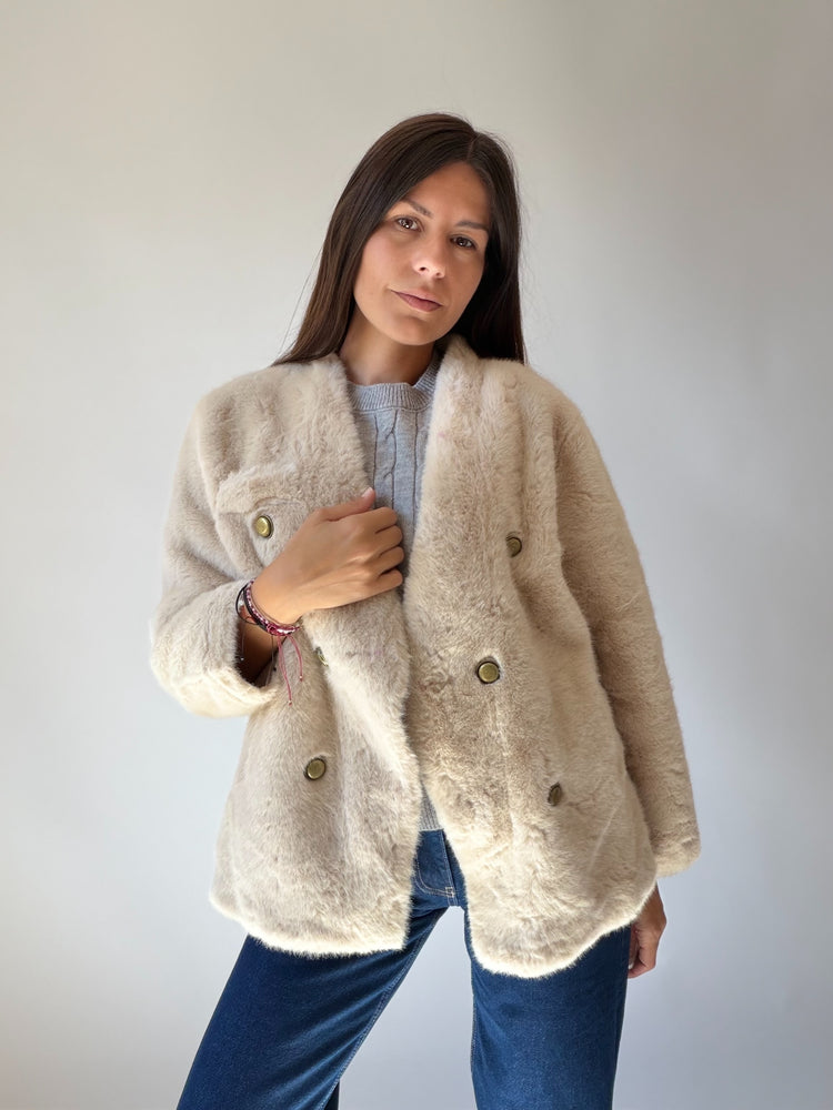 Faux Fur Coat