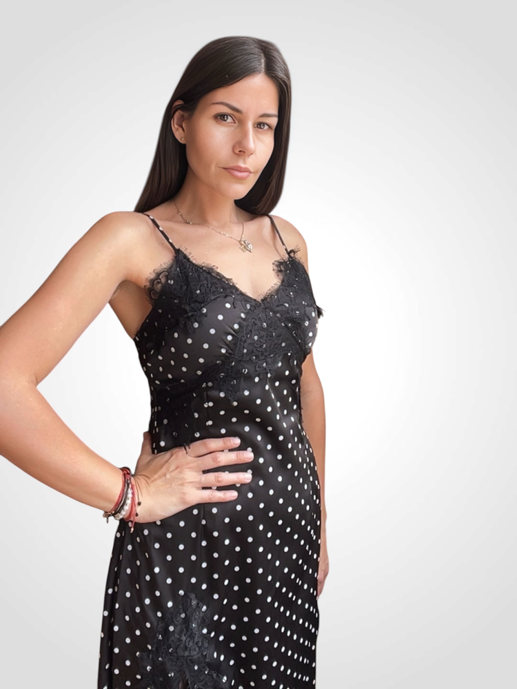 Дълга Рокля ,,Paris Dots Lace''