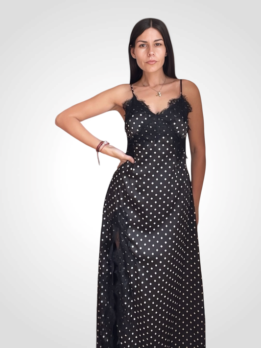 Дълга Рокля ,,Paris Dots Lace''