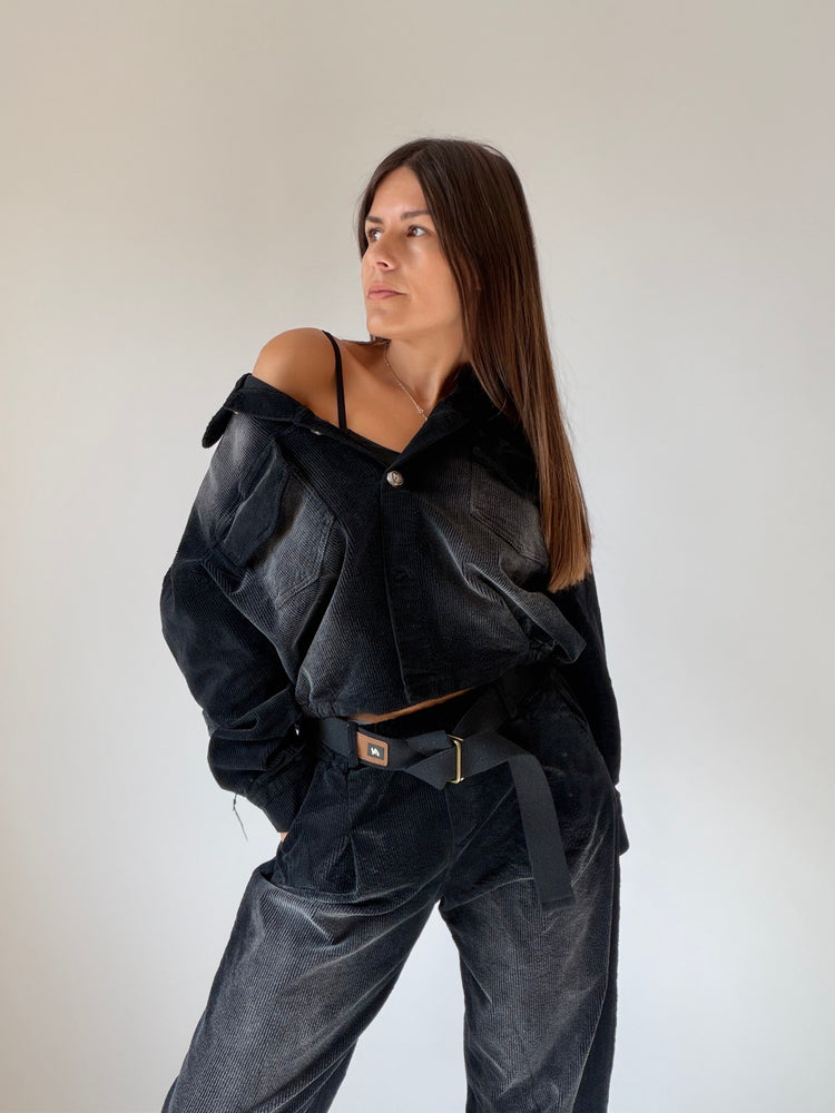 "VELLUTO CHIC" Shirt and Trousers Set