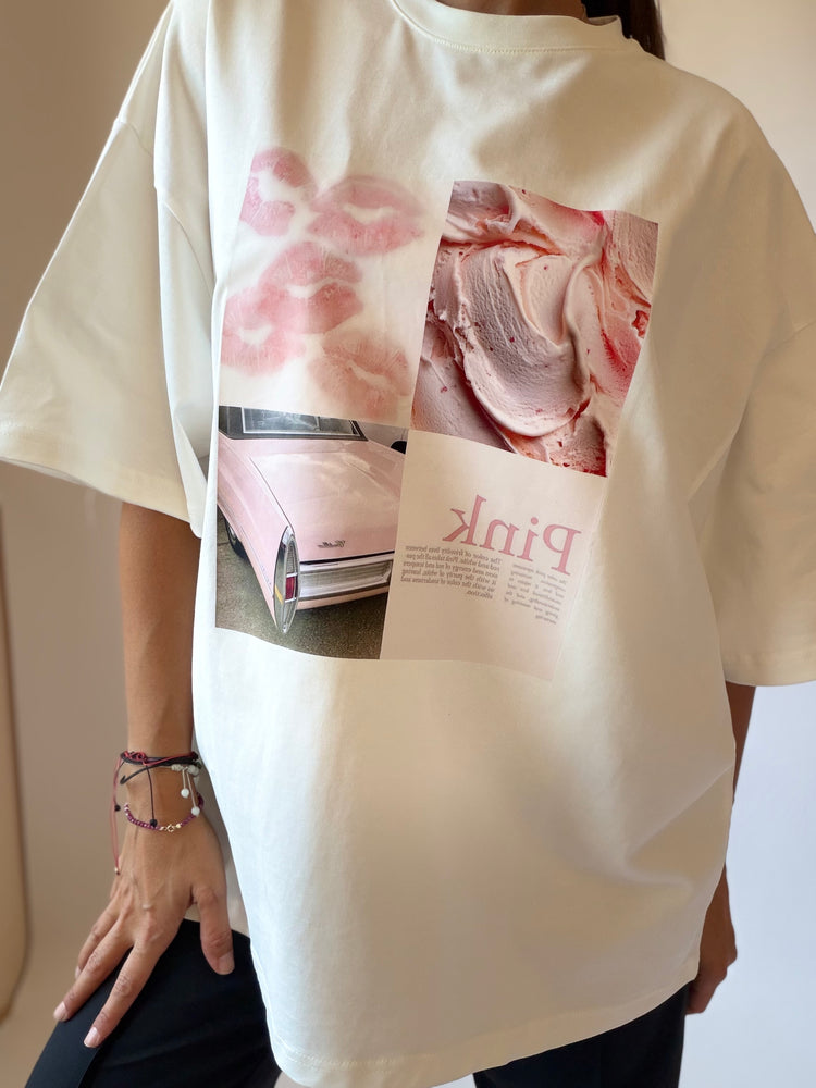 Oversize блуза ,,Pink Mood''