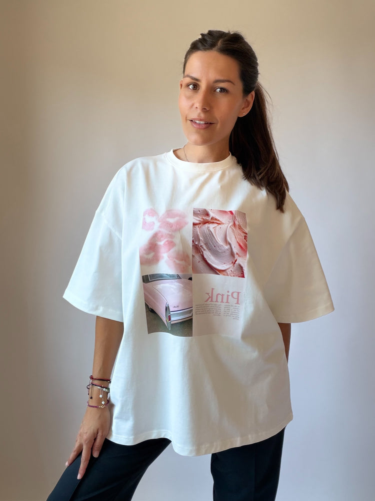 Oversize блуза ,,Pink Mood''