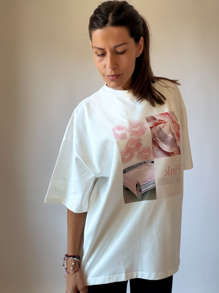 Oversize блуза ,,Pink Mood''