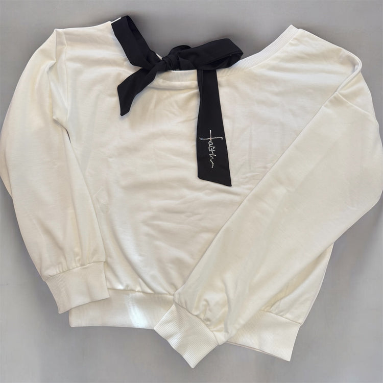 Блуза с панделка