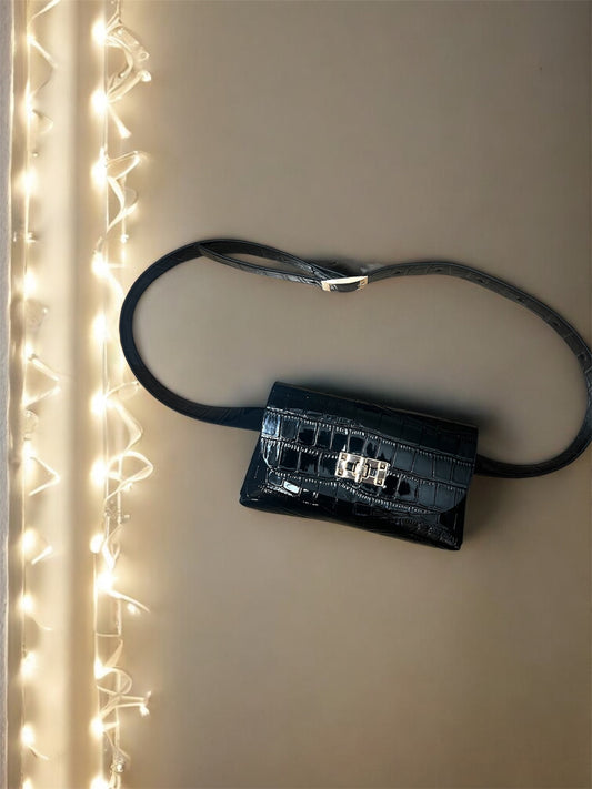 Мини Чанта - Лачена