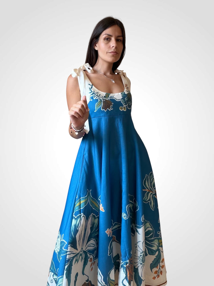 Рокля ,,Azure Bloom