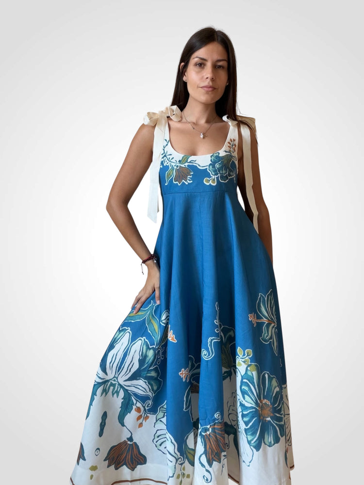 Рокля ,,Azure Bloom