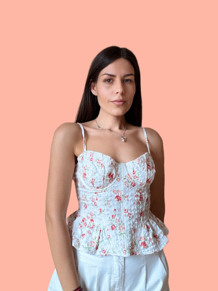 Корсет Топ ,,Rose Blossom''